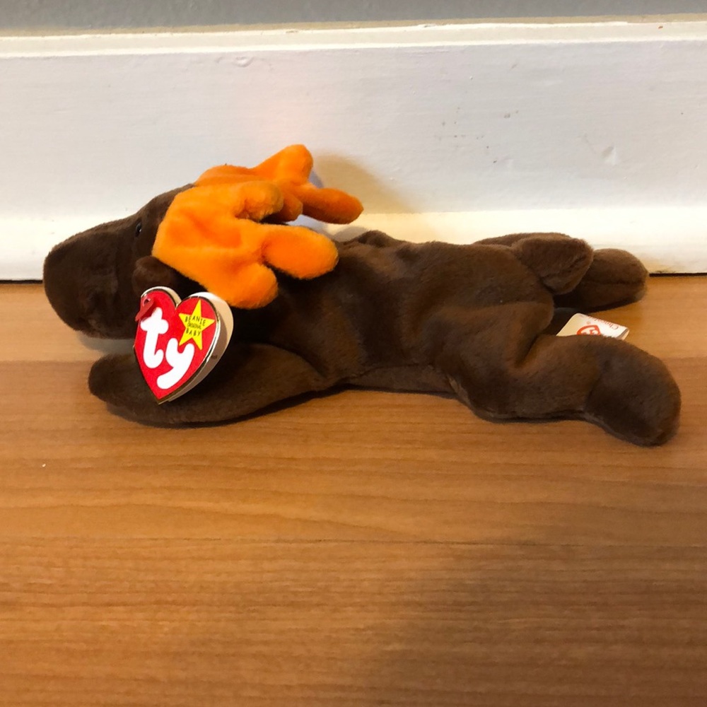Ty Beanie Baby Chocolate Retired stamped error tags